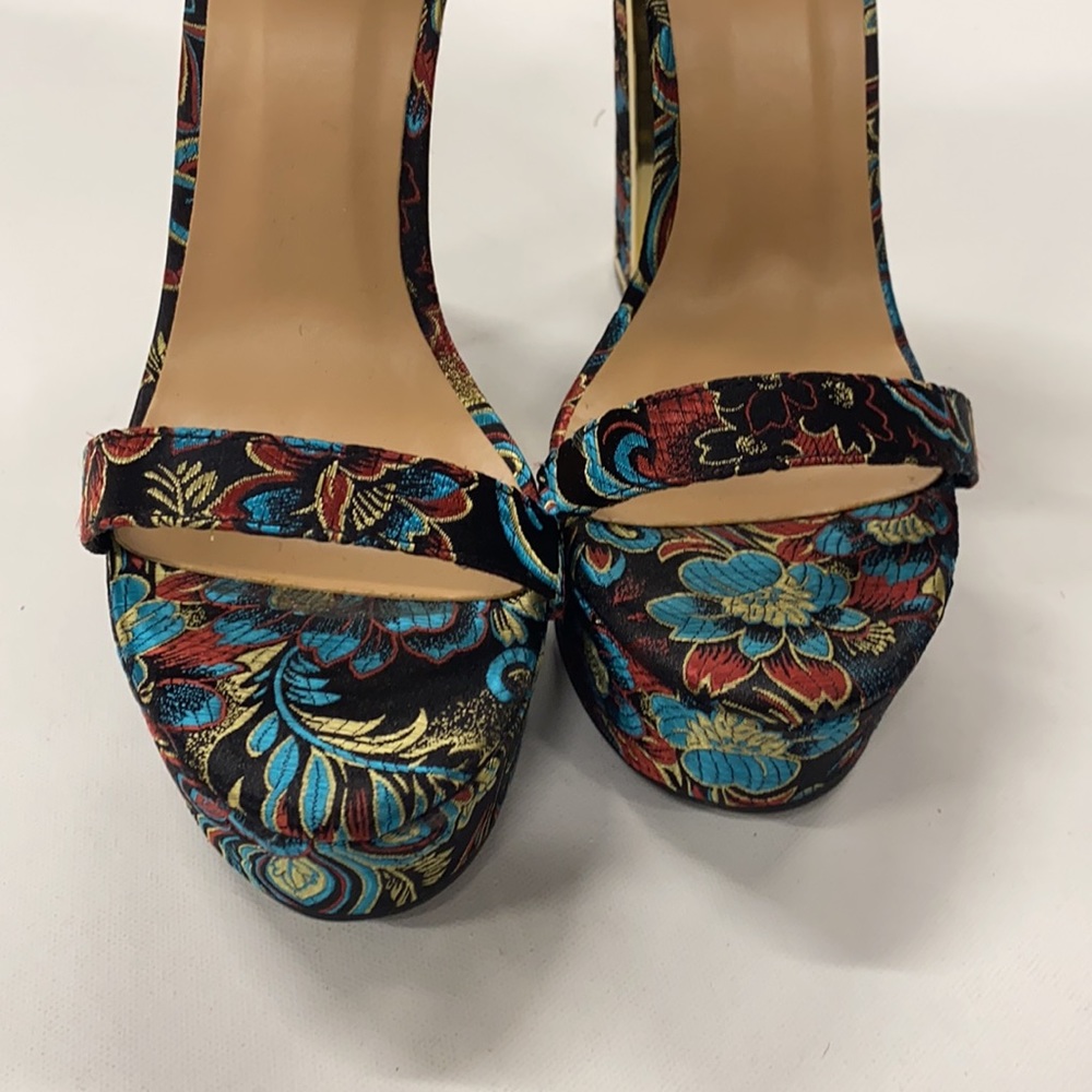 NWOT Bamboo ankle Strap Platform Shoes Size 10 - Picture 5 of 8
